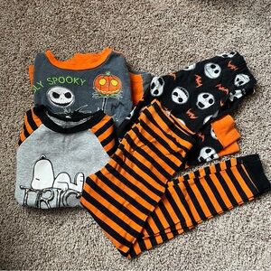 Kids size 6 Halloween pajamas